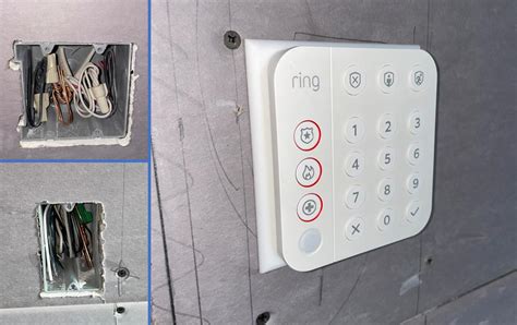 mount alarm keypad to junction box|Wall/Electrical Box Mount for Ring Alarm Keypad (Gen 2).